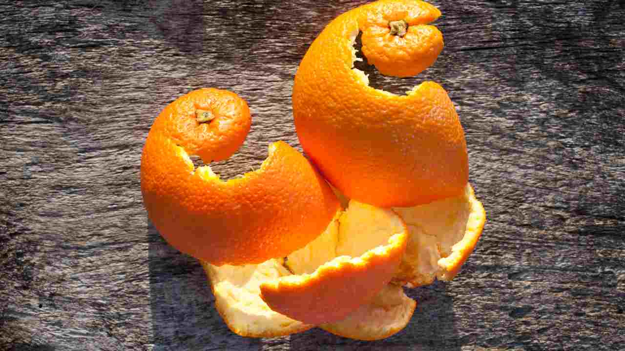Oranges: here's how to use the peel with vinegar